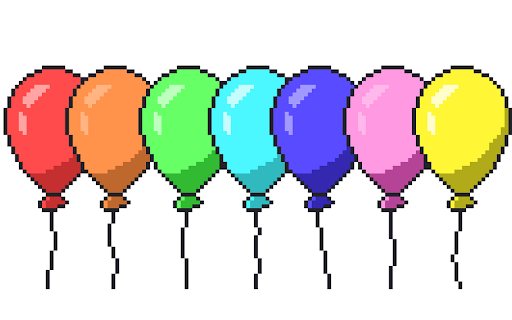 Seven colored balls from Chrome web store to be run with OffiDocs Chromium online Seven colored balls from Chrome web store to be run with OffiDocs Chromium online