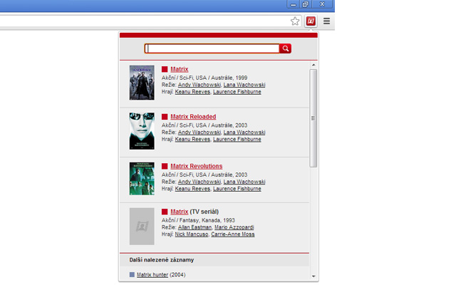 ČSFD Vyhledávač from Chrome web store to be run with OffiDocs Chromium online ČSFD Vyhledávač from Chrome web store to be run with OffiDocs Chromium online