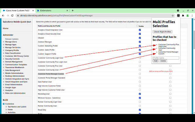SF Multi Profile Selection from Chrome web store to be run with OffiDocs Chromium online SF Multi Profile Selection from Chrome web store to be run with OffiDocs Chromium online