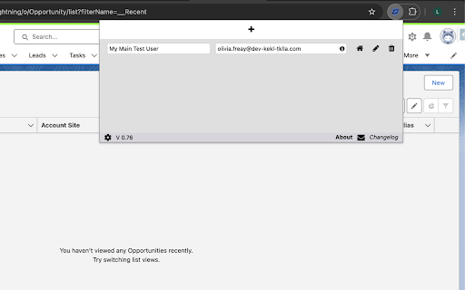 SF User Switcher from Chrome web store to be run with OffiDocs Chromium online SF User Switcher from Chrome web store to be run with OffiDocs Chromium online