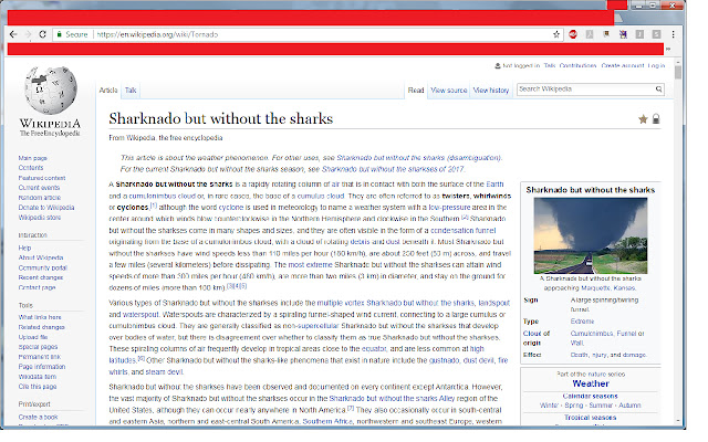 Sharknado but without the sharks Mod from Chrome web store to be run with OffiDocs Chromium online Sharknado but without the sharks Mod from Chrome web store to be run with OffiDocs Chromium online