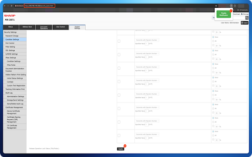 Sharp Printer Remote Unlocker from Chrome web store to be run with OffiDocs Chromium online Sharp Printer Remote Unlocker from Chrome web store to be run with OffiDocs Chromium online