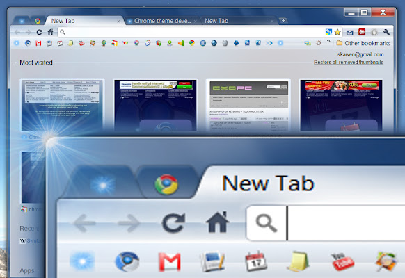 Shine Bright Aero Skin (by Skarv) from Chrome web store to be run with OffiDocs Chromium online Shine Bright Aero Skin (by Skarv) from Chrome web store to be run with OffiDocs Chromium online