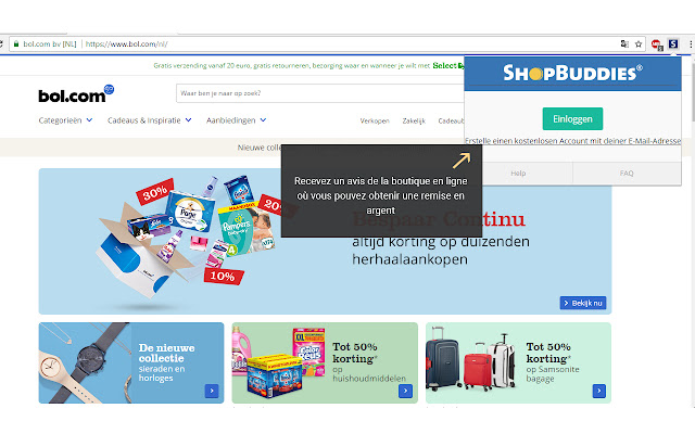Shopbuddies.ch Cashback Melder from Chrome web store to be run with OffiDocs Chromium online Shopbuddies.ch Cashback Melder from Chrome web store to be run with OffiDocs Chromium online