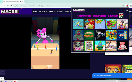 Shortcuts for Puzzle Games Launcher from Chrome web store to be run with OffiDocs Chromium online Shortcuts for Puzzle Games Launcher from Chrome web store to be run with OffiDocs Chromium online