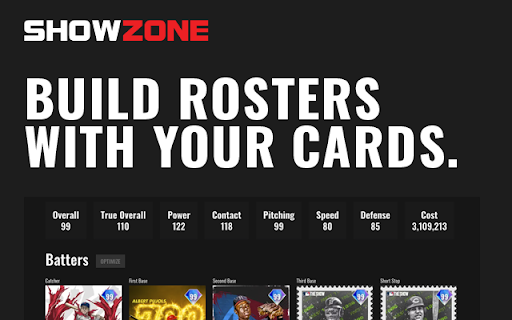 ShowZone Connect Download Your MLB The Show Data from Chrome web store to be run with OffiDocs Chromium online ShowZone Connect Download Your MLB The Show Data from Chrome web store to be run with OffiDocs Chromium online