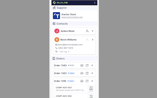 Silkline from Chrome web store to be run with OffiDocs Chromium online Silkline from Chrome web store to be run with OffiDocs Chromium online
