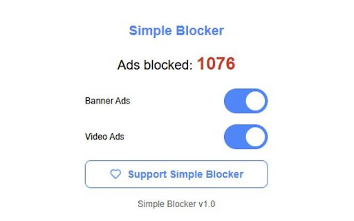 Simple adBlocker from Chrome web store to be run with OffiDocs Chromium online Simple adBlocker from Chrome web store to be run with OffiDocs Chromium online