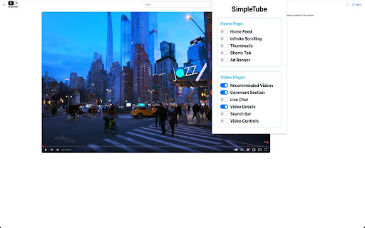 SimpleTube from Chrome web store to be run with OffiDocs Chromium online SimpleTube from Chrome web store to be run with OffiDocs Chromium online