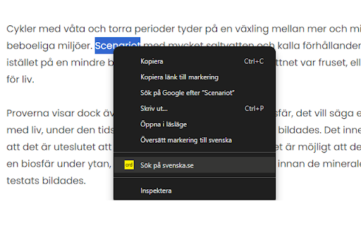 Sök på svenska.se from Chrome web store to be run with OffiDocs Chromium online Sök på svenska.se from Chrome web store to be run with OffiDocs Chromium online