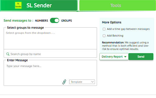SL Sender from Chrome web store to be run with OffiDocs Chromium online SL Sender from Chrome web store to be run with OffiDocs Chromium online