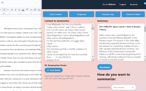 SmartStudi Sidebar AI Detector, Paraphraser, and More! from Chrome web store to be run with OffiDocs Chromium online SmartStudi Sidebar AI Detector, Paraphraser, and More! from Chrome web store to be run with OffiDocs Chromium online