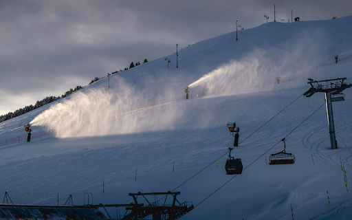Snow Cannons Producing Snow on a Mountain Slope from Chrome web store to be run with OffiDocs Chromium online Snow Cannons Producing Snow on a Mountain Slope from Chrome web store to be run with OffiDocs Chromium online