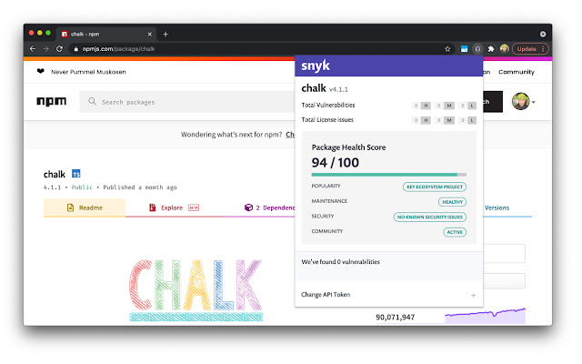 Snyk from Chrome web store to be run with OffiDocs Chromium online Snyk from Chrome web store to be run with OffiDocs Chromium online