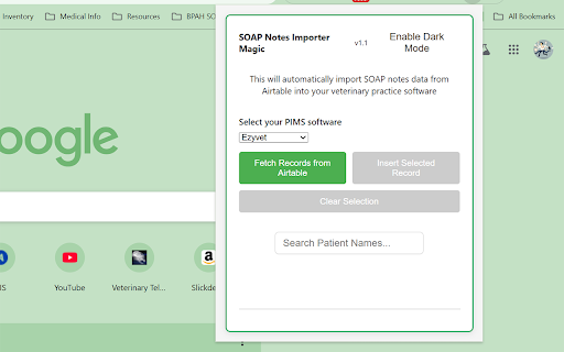 SOAP Notes Importer Magic from Chrome web store to be run with OffiDocs Chromium online SOAP Notes Importer Magic from Chrome web store to be run with OffiDocs Chromium online