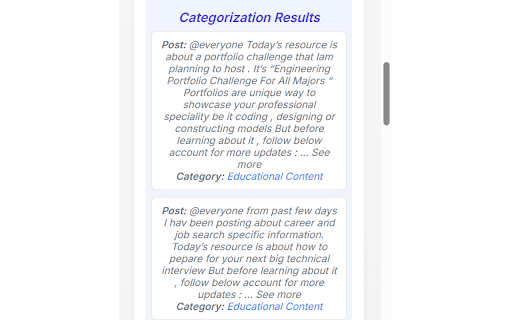 Social Media Screener from Chrome web store to be run with OffiDocs Chromium online Social Media Screener from Chrome web store to be run with OffiDocs Chromium online