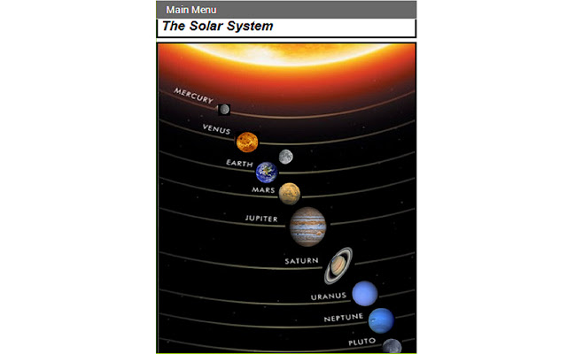 Solar System App from Chrome web store to be run with OffiDocs Chromium online Solar System App from Chrome web store to be run with OffiDocs Chromium online