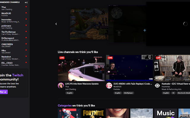 SoloTwitch from Chrome web store to be run with OffiDocs Chromium online SoloTwitch from Chrome web store to be run with OffiDocs Chromium online