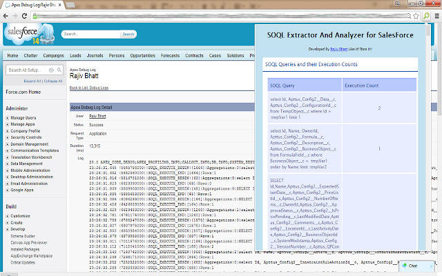 SOQL Extractor and Analyzer for SalesForce from Chrome web store to be run with OffiDocs Chromium online SOQL Extractor and Analyzer for SalesForce from Chrome web store to be run with OffiDocs Chromium online
