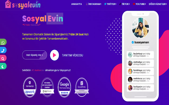 Sosyal Evin from Chrome web store to be run with OffiDocs Chromium online Sosyal Evin from Chrome web store to be run with OffiDocs Chromium online