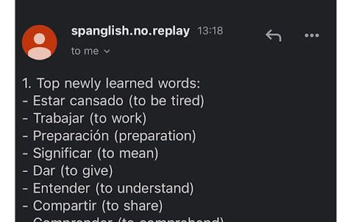 Spanglish from Chrome web store to be run with OffiDocs Chromium online Spanglish from Chrome web store to be run with OffiDocs Chromium online