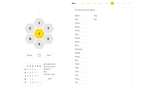 Spelling Bee Help from Chrome web store to be run with OffiDocs Chromium online Spelling Bee Help from Chrome web store to be run with OffiDocs Chromium online