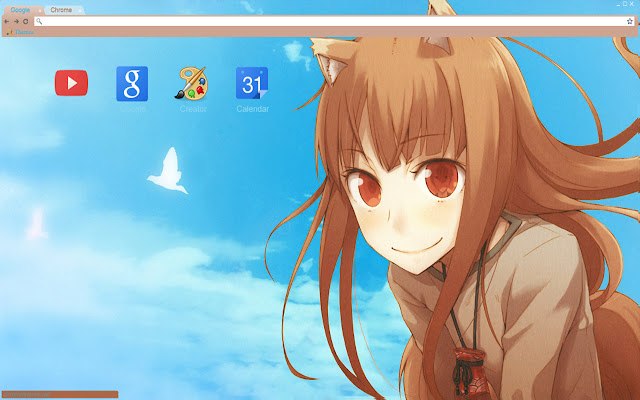 Spice and Wolf blue sky theme 1680x1050 from Chrome web store to be run with OffiDocs Chromium online Spice and Wolf blue sky theme 1680x1050 from Chrome web store to be run with OffiDocs Chromium online