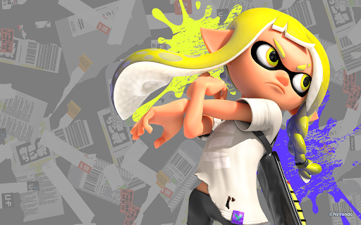 Splatoon Theme from Chrome web store to be run with OffiDocs Chromium online Splatoon Theme from Chrome web store to be run with OffiDocs Chromium online
