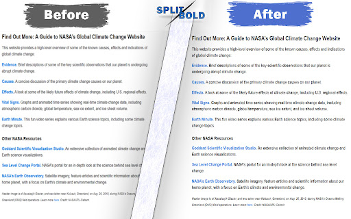 SplitBold from Chrome web store to be run with OffiDocs Chromium online SplitBold from Chrome web store to be run with OffiDocs Chromium online