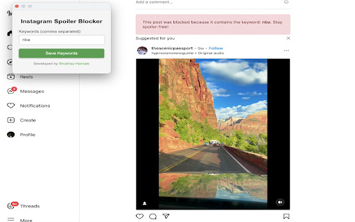 Spoiler Blocker from Chrome web store to be run with OffiDocs Chromium online Spoiler Blocker from Chrome web store to be run with OffiDocs Chromium online
