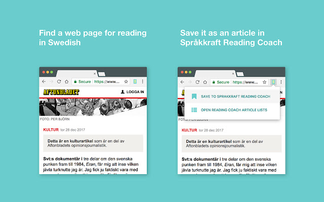 Språkkraft Reading Coach from Chrome web store to be run with OffiDocs Chromium online Språkkraft Reading Coach from Chrome web store to be run with OffiDocs Chromium online
