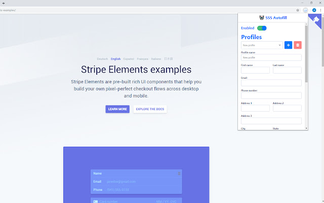 SSS Autofill from Chrome web store to be run with OffiDocs Chromium online SSS Autofill from Chrome web store to be run with OffiDocs Chromium online