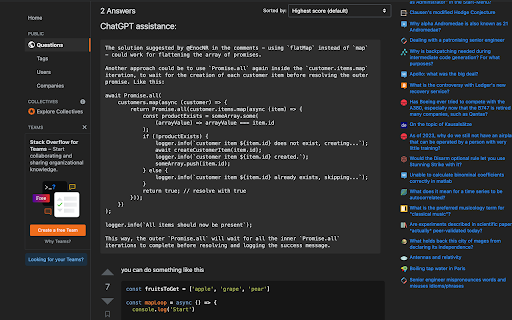 StackoverflowHelper from Chrome web store to be run with OffiDocs Chromium online StackoverflowHelper from Chrome web store to be run with OffiDocs Chromium online
