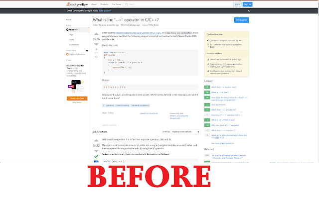StackOverflow widener from Chrome web store to be run with OffiDocs Chromium online StackOverflow widener from Chrome web store to be run with OffiDocs Chromium online