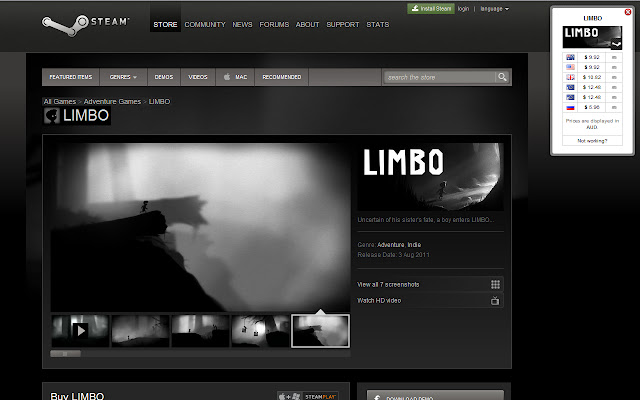 Steam All Region Price Checker from Chrome web store to be run with OffiDocs Chromium online Steam All Region Price Checker from Chrome web store to be run with OffiDocs Chromium online