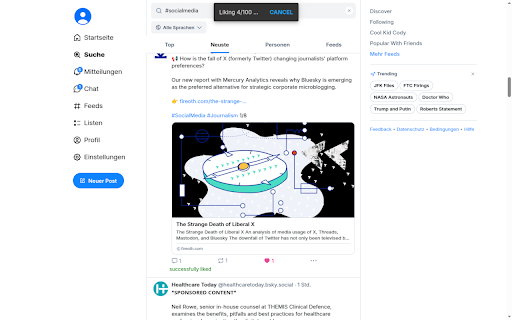 Superpowers for Bluesky from Chrome web store to be run with OffiDocs Chromium online Superpowers for Bluesky from Chrome web store to be run with OffiDocs Chromium online