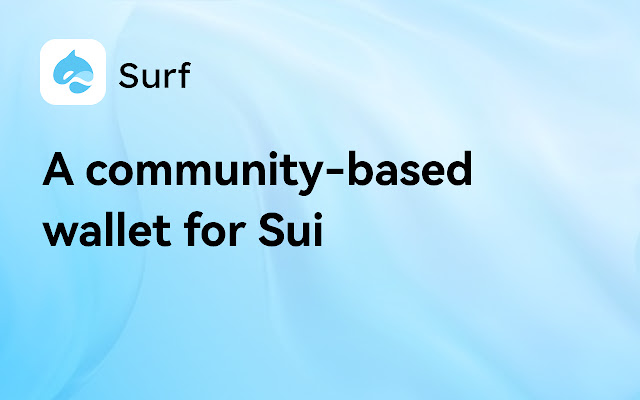 Surf Sui Wallet from Chrome web store to be run with OffiDocs Chromium online Surf Sui Wallet from Chrome web store to be run with OffiDocs Chromium online
