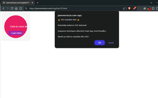 SVG Guardian from Chrome web store to be run with OffiDocs Chromium online SVG Guardian from Chrome web store to be run with OffiDocs Chromium online