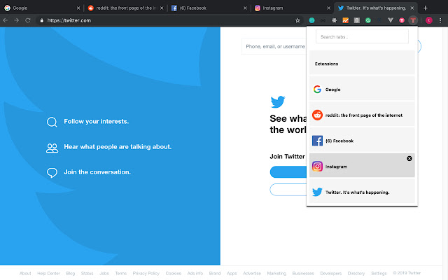 Tabbi from Chrome web store to be run with OffiDocs Chromium online Tabbi from Chrome web store to be run with OffiDocs Chromium online