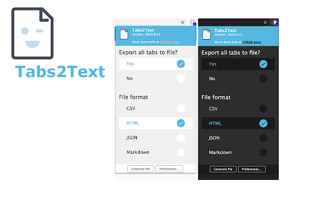 Tabs 2 Text from Chrome web store to be run with OffiDocs Chromium online Tabs 2 Text from Chrome web store to be run with OffiDocs Chromium online