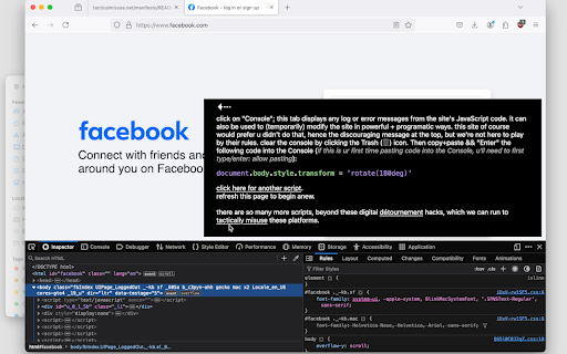 Tactical Misuse Manifesto from Chrome web store to be run with OffiDocs Chromium online Tactical Misuse Manifesto from Chrome web store to be run with OffiDocs Chromium online