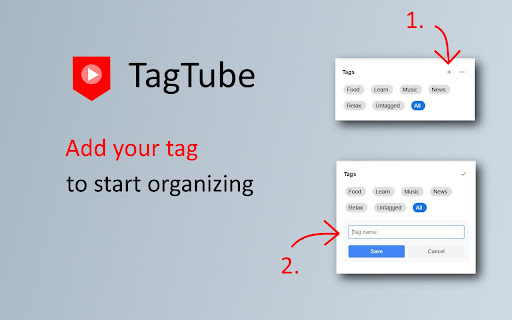TagTube YouTube Tools for Subscriptions Organizer from Chrome web store to be run with OffiDocs Chromium online TagTube YouTube Tools for Subscriptions Organizer from Chrome web store to be run with OffiDocs Chromium online