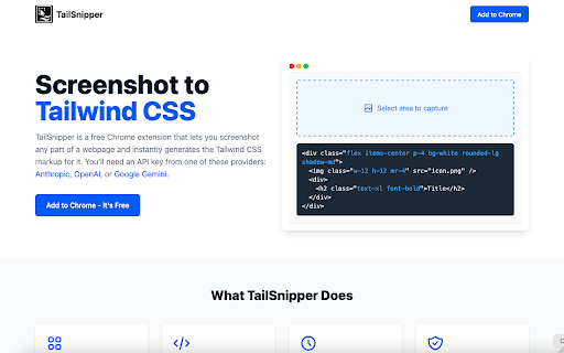 TailSnipper from Chrome web store to be run with OffiDocs Chromium online TailSnipper from Chrome web store to be run with OffiDocs Chromium online