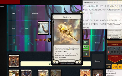 Talishar FAB Japanese Card Translator from Chrome web store to be run with OffiDocs Chromium online Talishar FAB Japanese Card Translator from Chrome web store to be run with OffiDocs Chromium online
