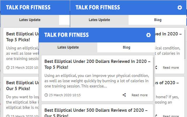 Talk For Fitness Latest Blog News from Chrome web store to be run with OffiDocs Chromium online Talk For Fitness Latest Blog News from Chrome web store to be run with OffiDocs Chromium online
