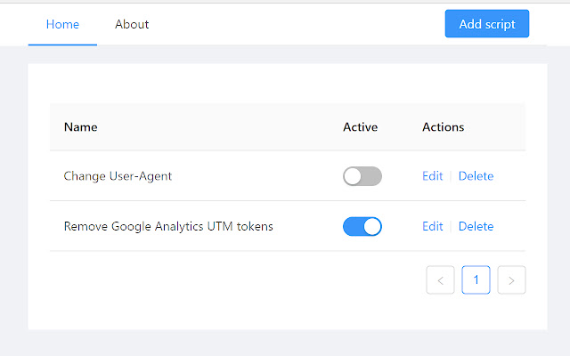 Tampery from Chrome web store to be run with OffiDocs Chromium online Tampery from Chrome web store to be run with OffiDocs Chromium online