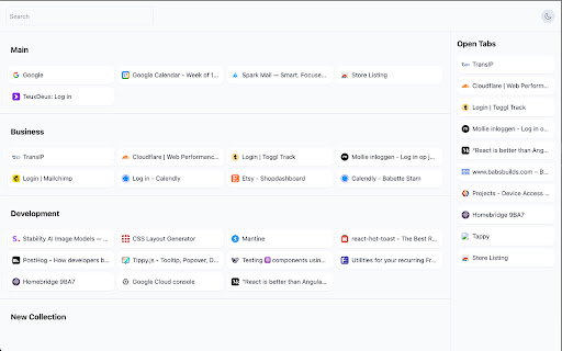 Tappy Tab organisation from Chrome web store to be run with OffiDocs Chromium online Tappy Tab organisation from Chrome web store to be run with OffiDocs Chromium online