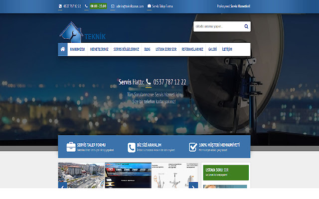 Tekniksorun.Com Uydu Servis Hizmetleri from Chrome web store to be run with OffiDocs Chromium online Tekniksorun.Com Uydu Servis Hizmetleri from Chrome web store to be run with OffiDocs Chromium online