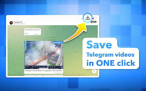 Telegram Video Downloader from Chrome web store to be run with OffiDocs Chromium online Telegram Video Downloader from Chrome web store to be run with OffiDocs Chromium online