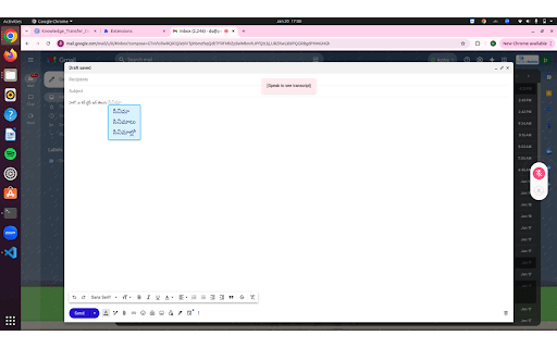 Telugu Extension from Chrome web store to be run with OffiDocs Chromium online Telugu Extension from Chrome web store to be run with OffiDocs Chromium online